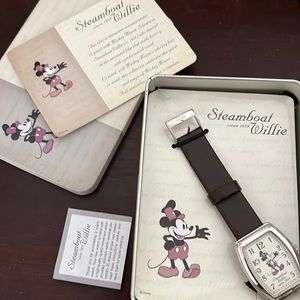 Disney Steamboat Willie Mickey Mouse Watch FSC#32099-1